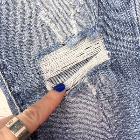 👖NWT🤩|•KANCAN•| Distressed Skinny Leg High Rise Waist Jean Size 27 Regular👖 - Picture 6 of 9